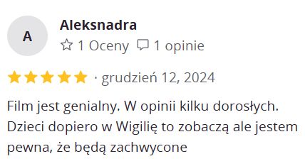 Opinia klienta — Groupon