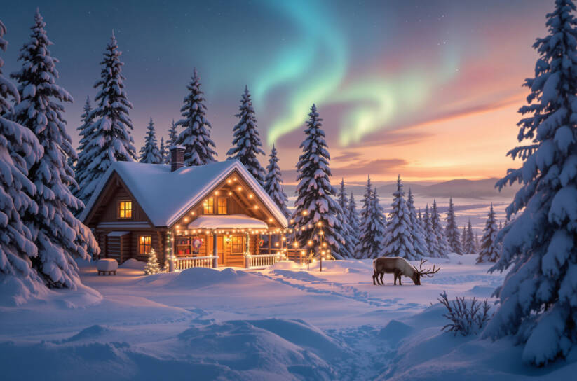 Tajemnice Laponii - gdzie naprawdę mieszka Święty Mikołaj