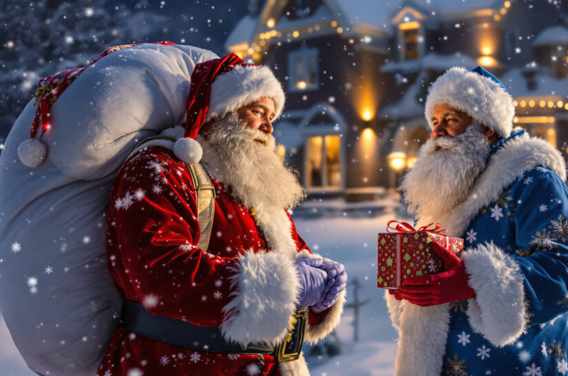 Sposób działania - Jak Mikołaj i Dziadek Mróz dostarczają prezenty