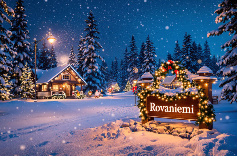 Miasto Rovaniemi - brama do świata Świętego Mikołaja