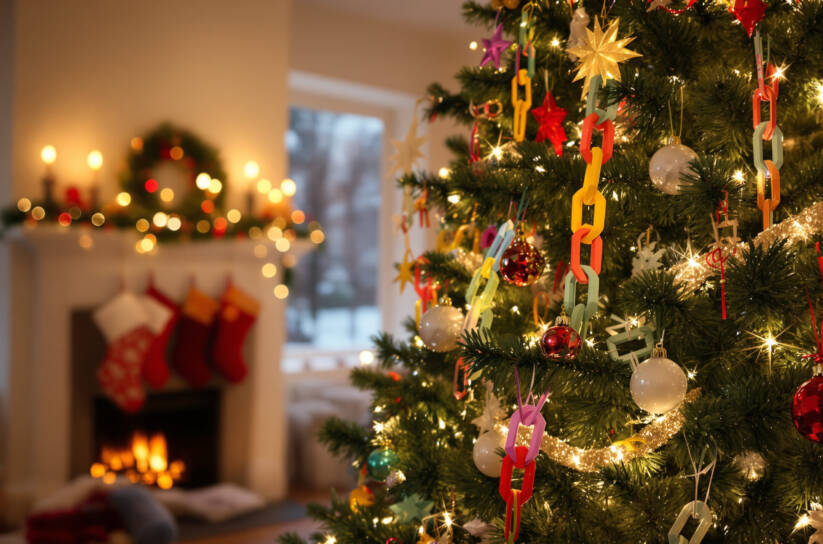 Łańcuchy na choince - symbolika i tradycja