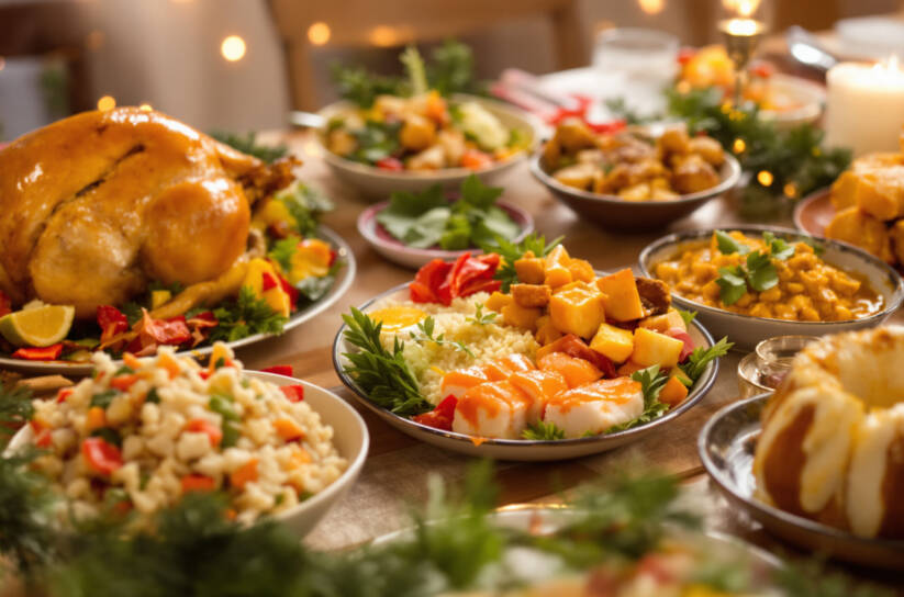 Tradycyjne potrawy Świąteczne z różnych kultur - co króluje na stołach na całym świecie