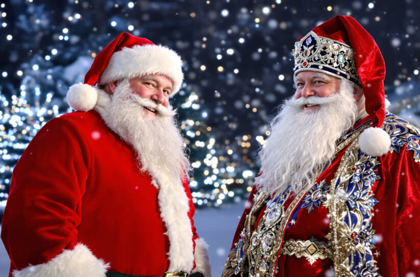 Mikołaj kontra Dziadek Mróz - Porównanie dwóch mitycznych postaci