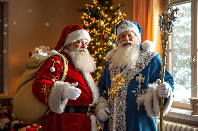 Mikołaj i Dziadek Mróz we współczesnym społeczeństwie - Kto zdobywa serca ludzi?